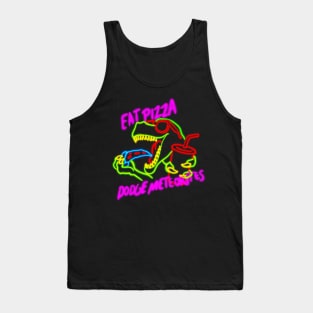 Eat Pizza, Dodge Meteorites Tank Top